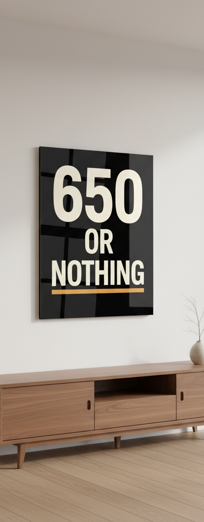 650 or Nothing