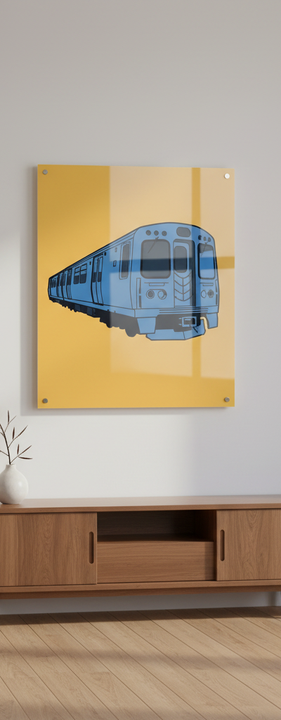 BART Train — Color Pop